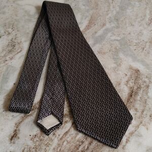 Franck Namani Silk Tie Horsebit Design